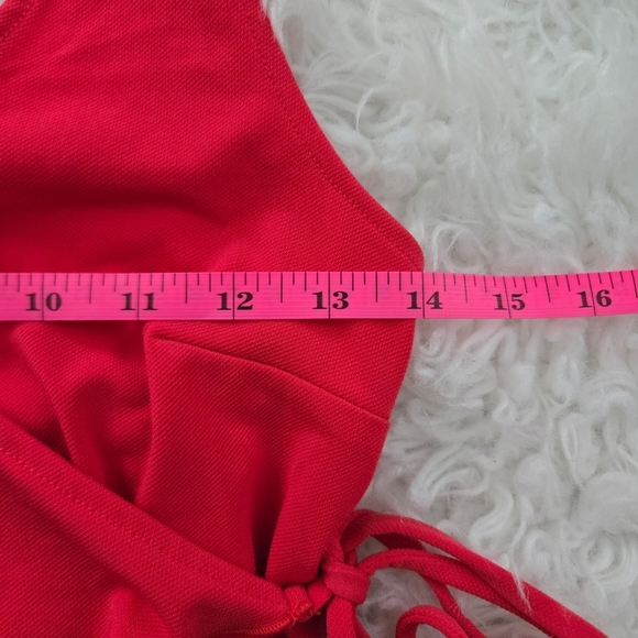 SILENCE + NOISE wrap halter top. Size Medium. New without tags. - Picture 4 of 7